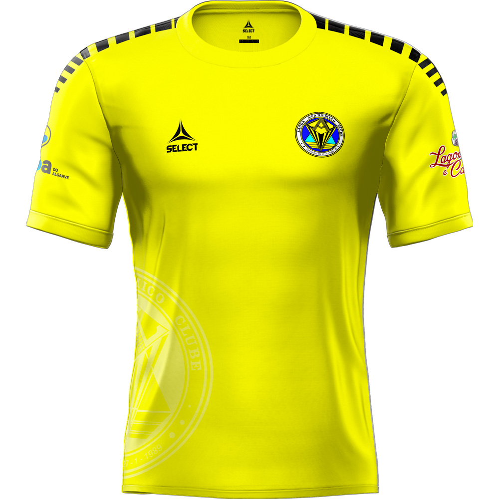 T-SHIRT SUBLIMADA - AMARELO